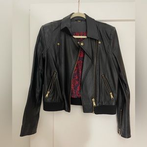 Free People Leather Jacket